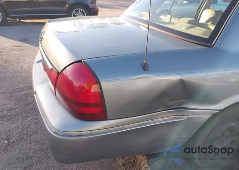 2005 Mercury Grand Marquis Gs из США, поврежденный, VIN 2MEFM74W75X641482